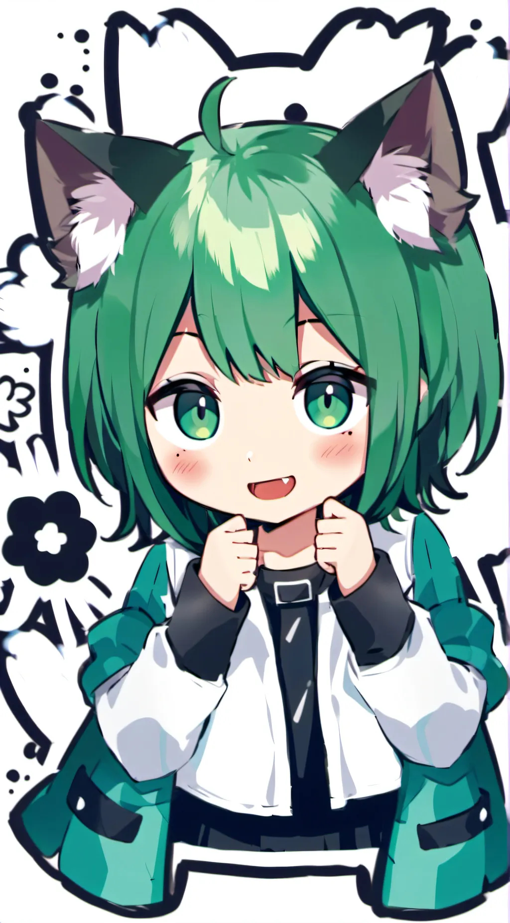 ai character: Lzuku and Olivia  background