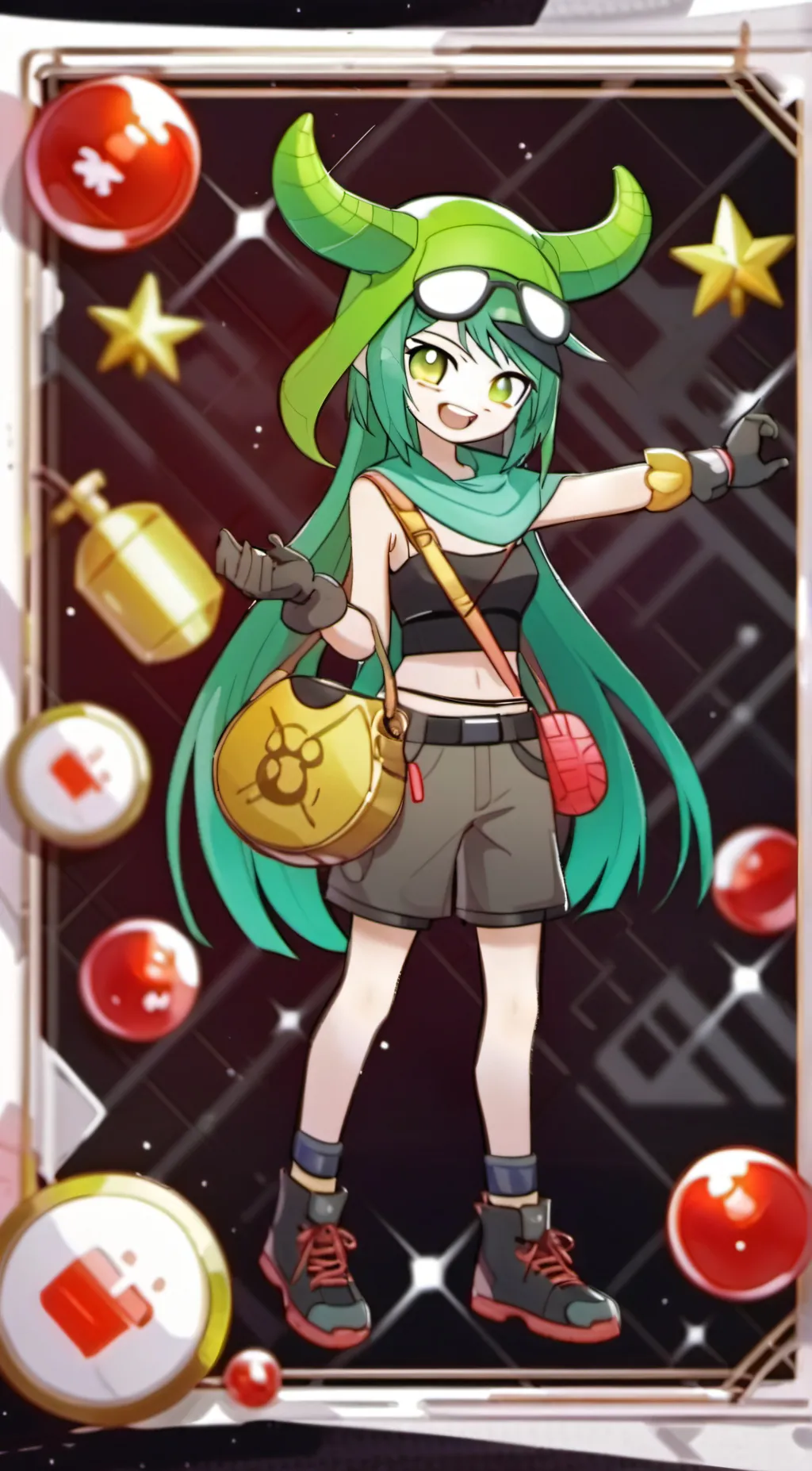 ai character: super Martian  background