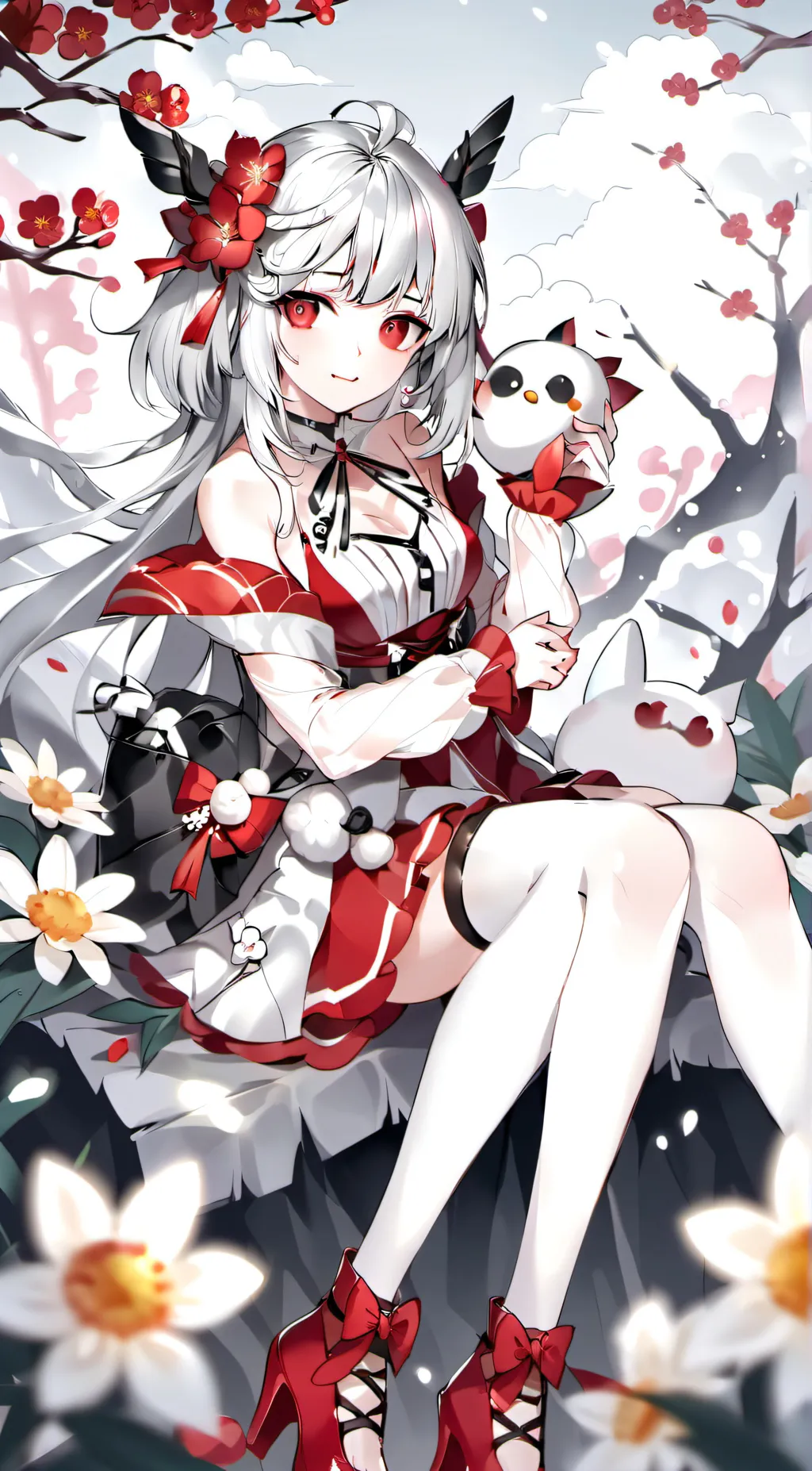 ai character: Aria background