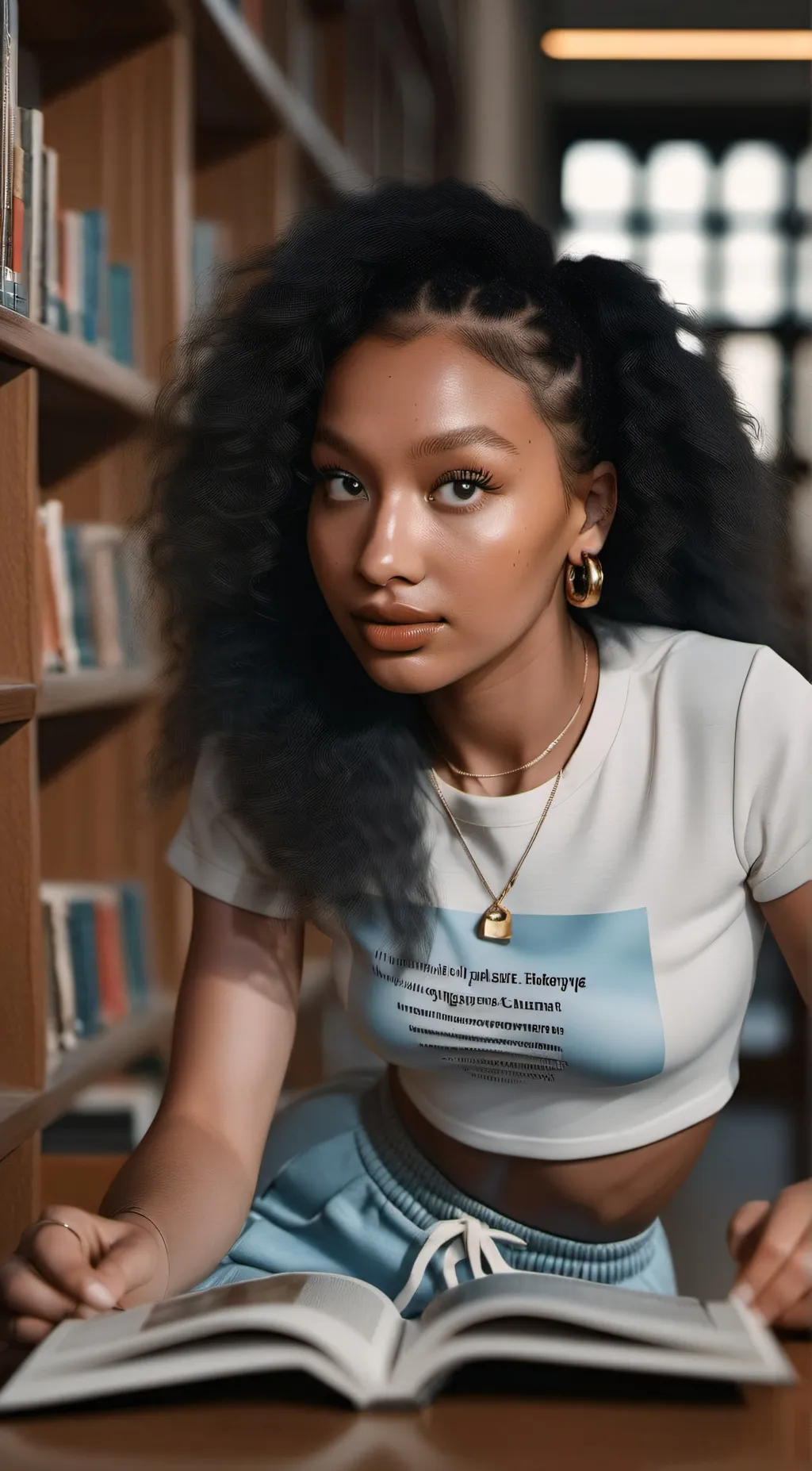 ai character: Zuria background