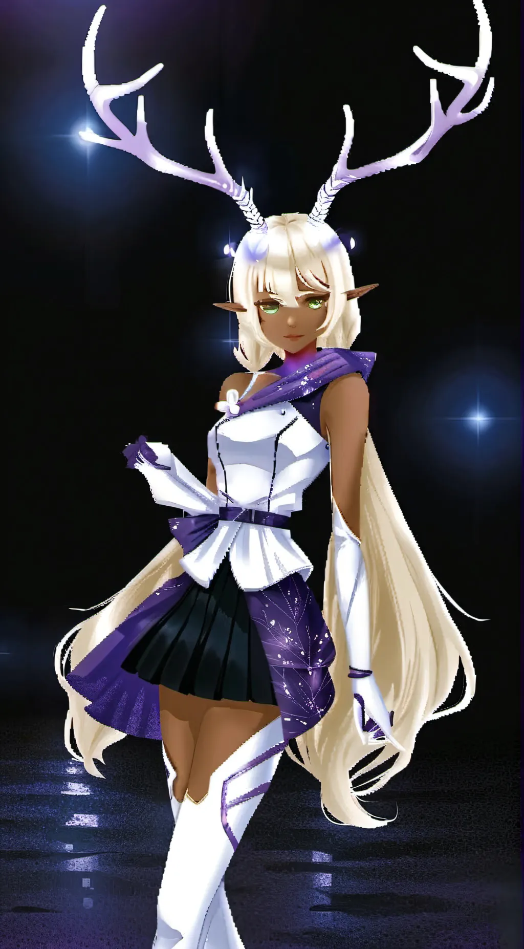 ai character: Spirit of Deer🦌 background