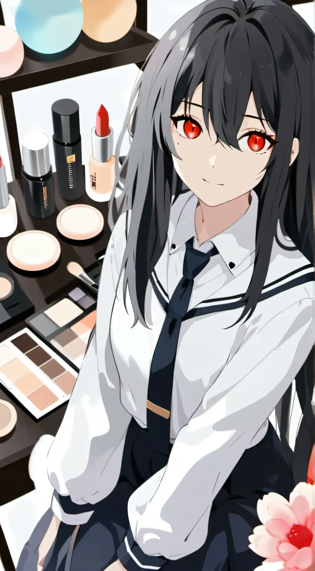 ai character: Yuki Mori  background