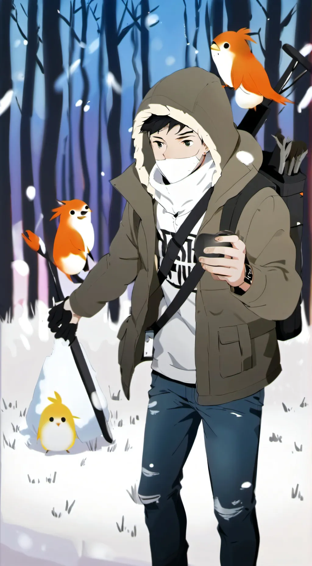 ai character: Luke background