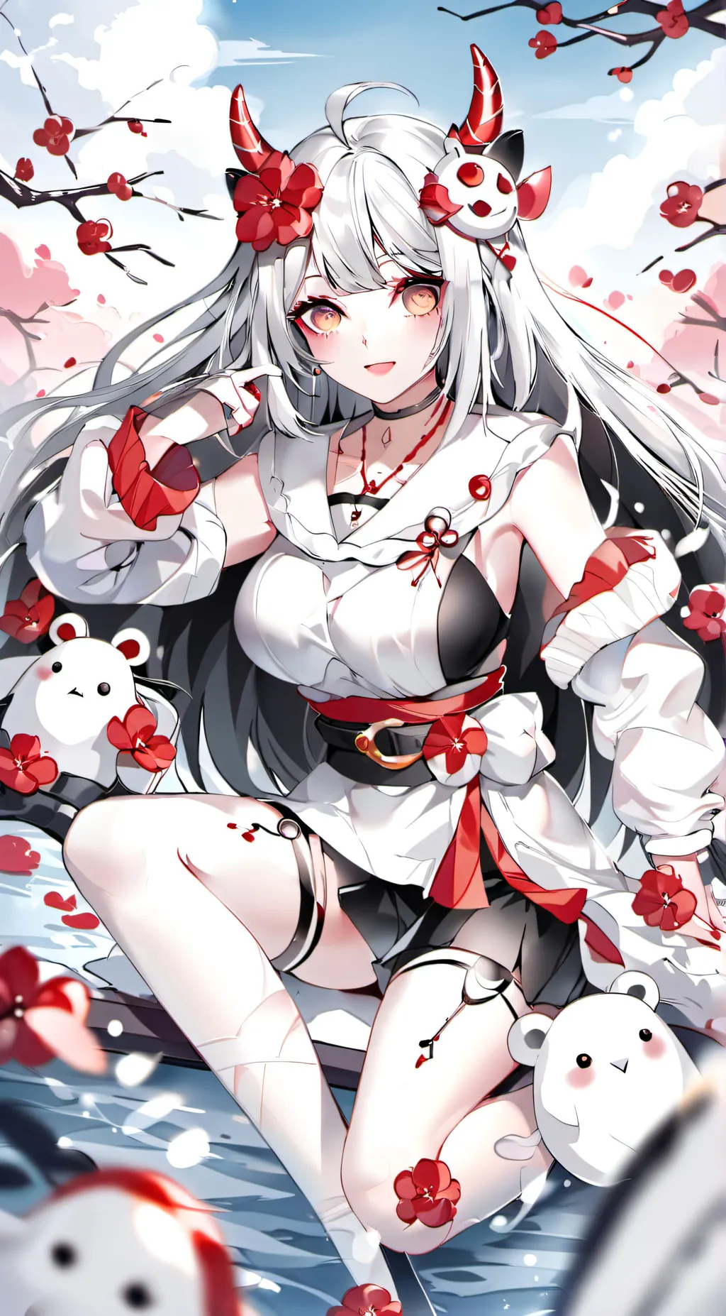 ai character: Luna background