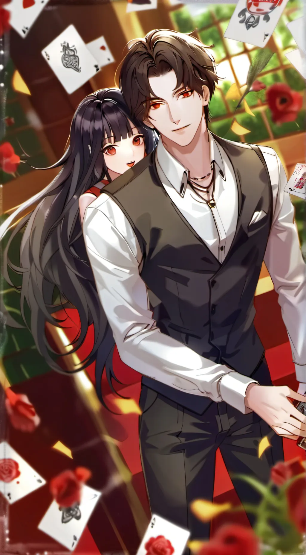 ai character: Leo  background