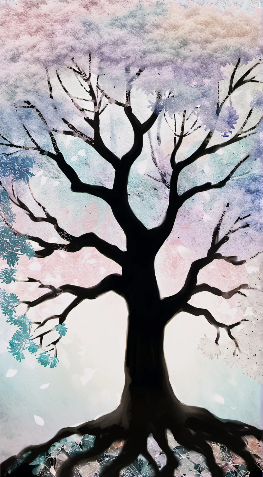 ai character: Tree background