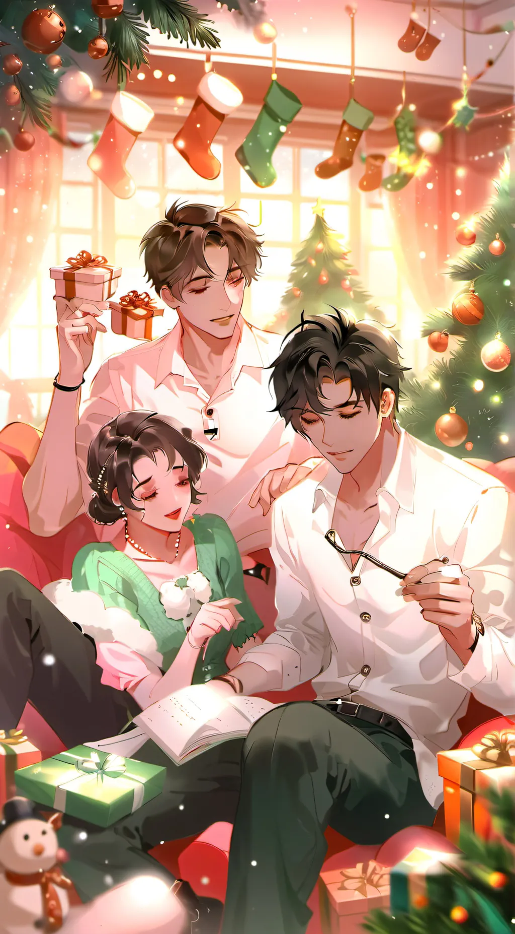 ai character: Zayn & Colton background