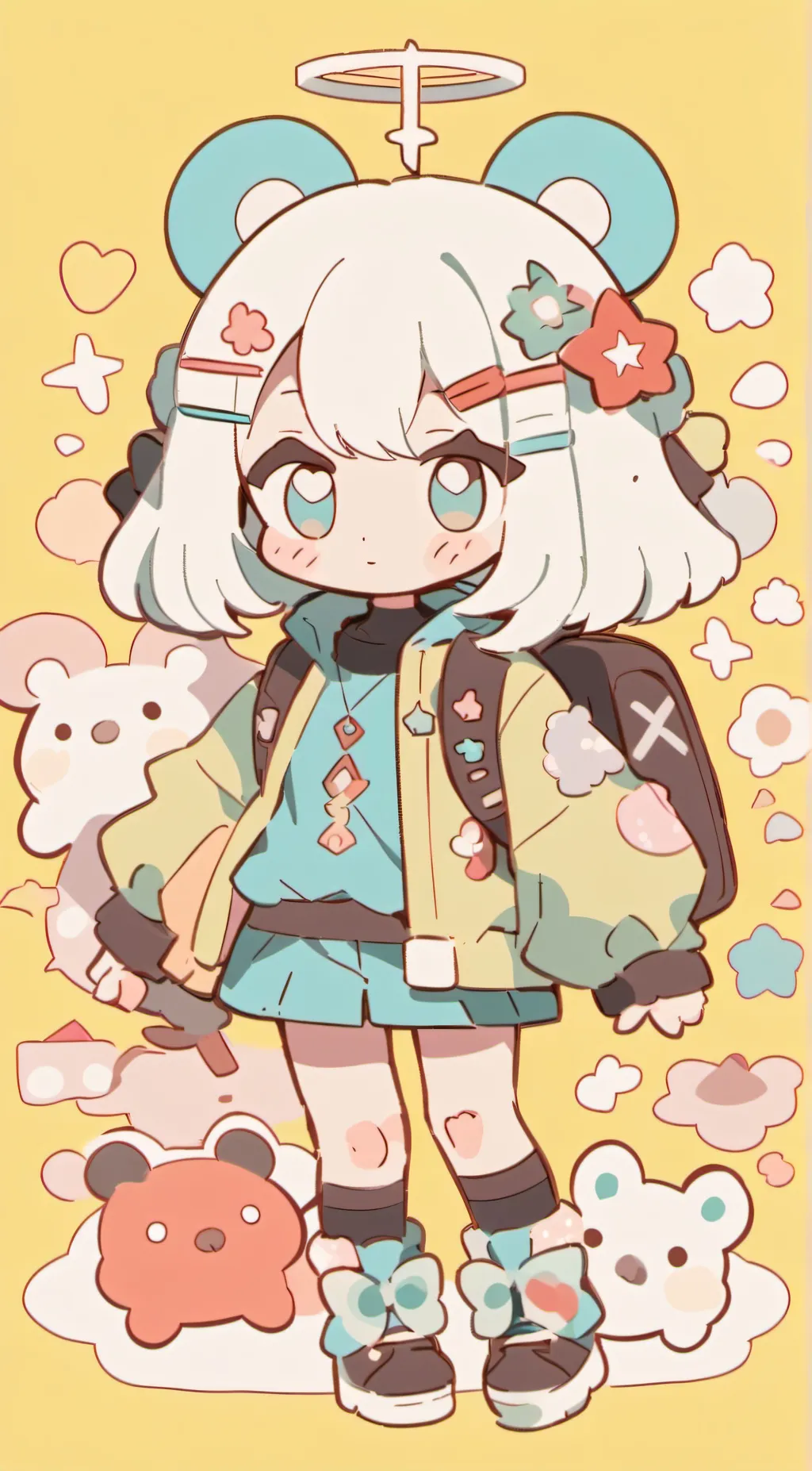 ai character: HH trip!!! background