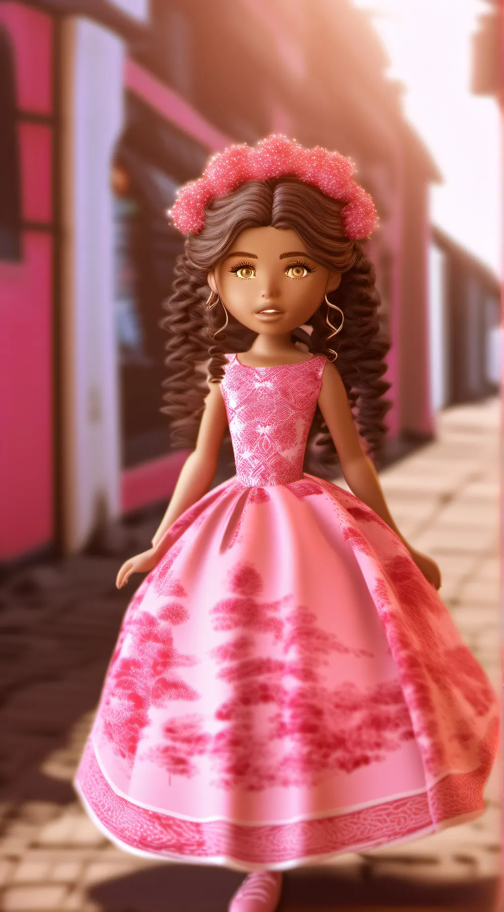 ai character: Dress to impress background