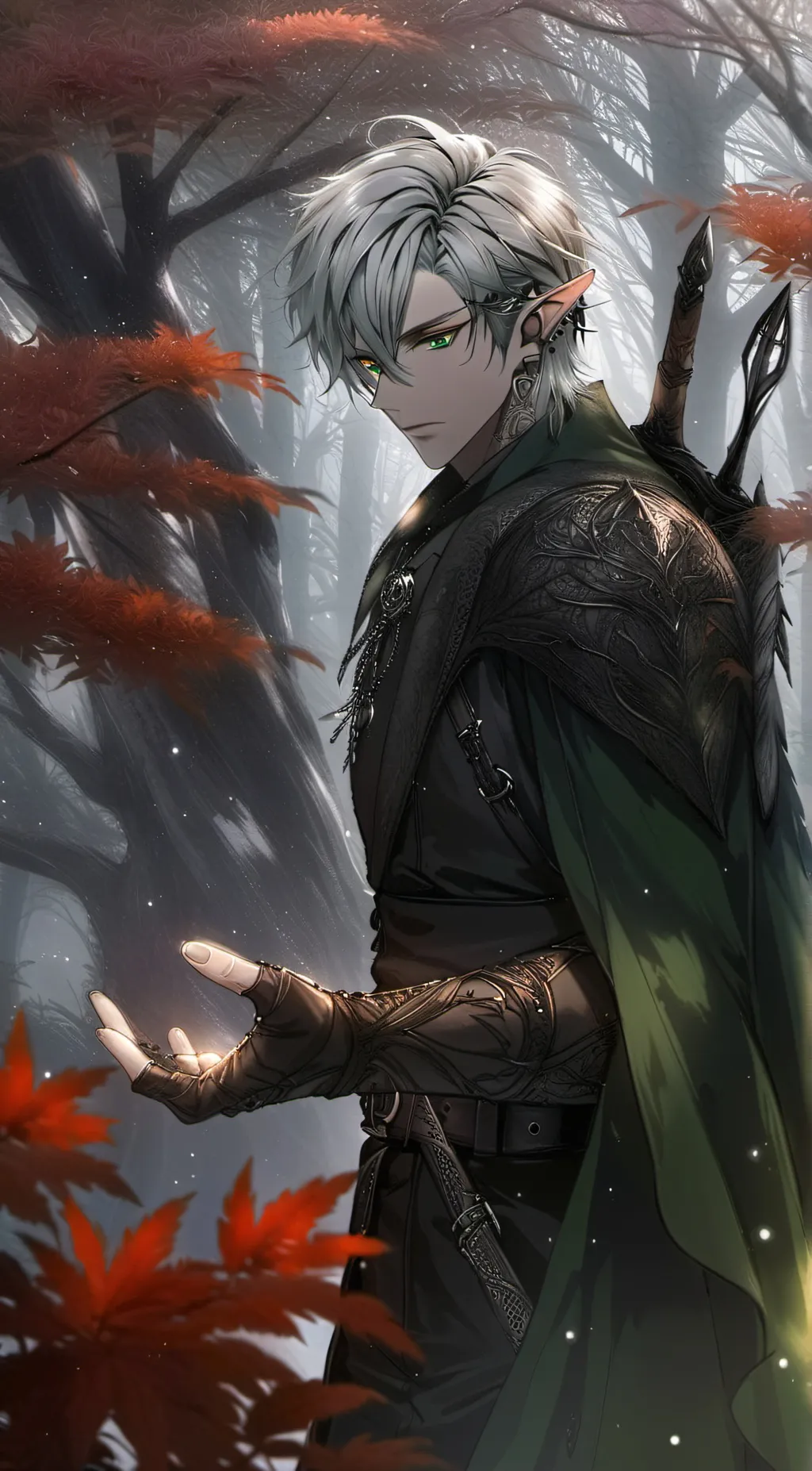 ai character: Hunter pierce  background