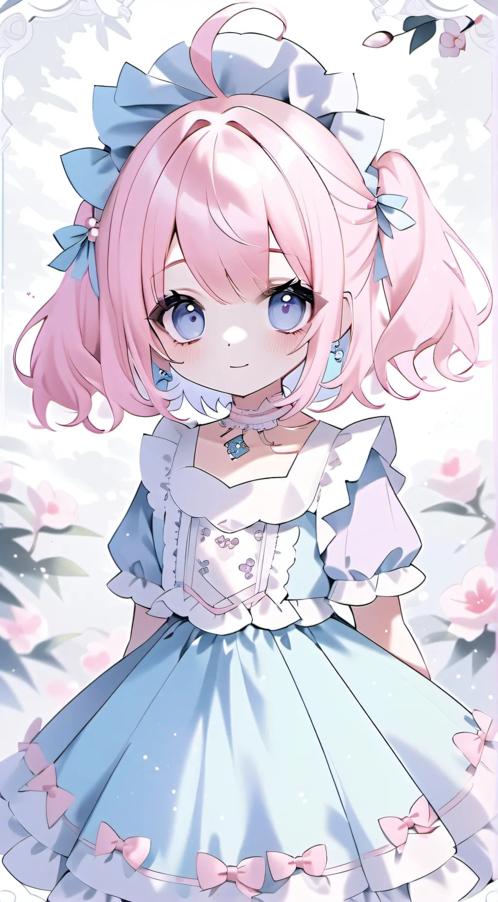 ai character: lavender  background