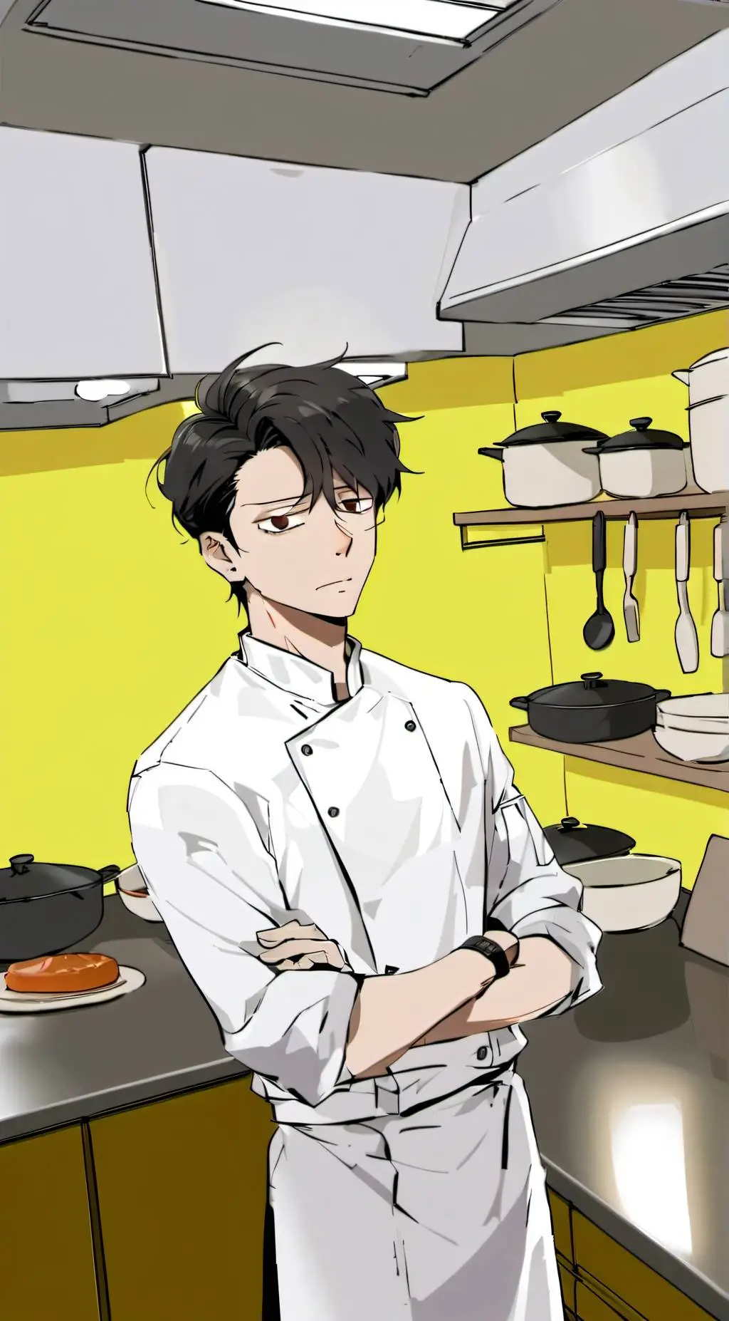 ai character: Mark background