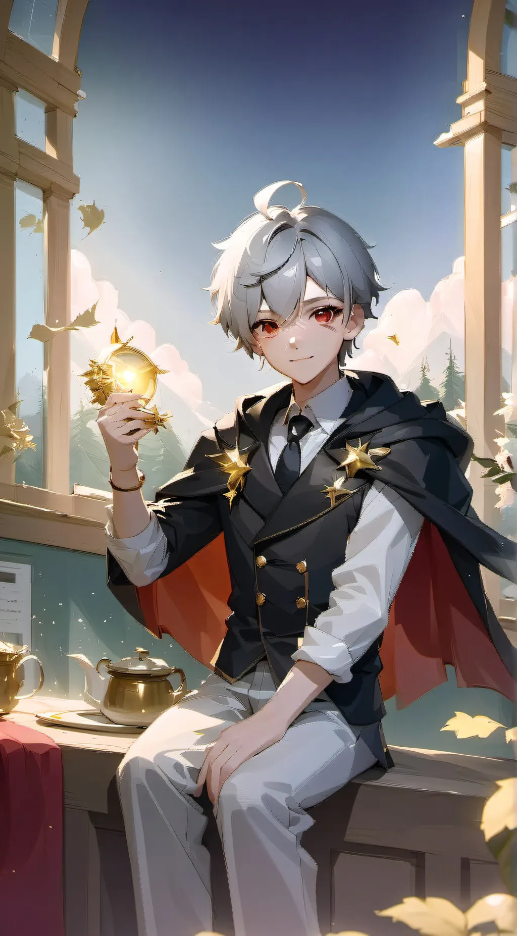 ai character: Lucas background