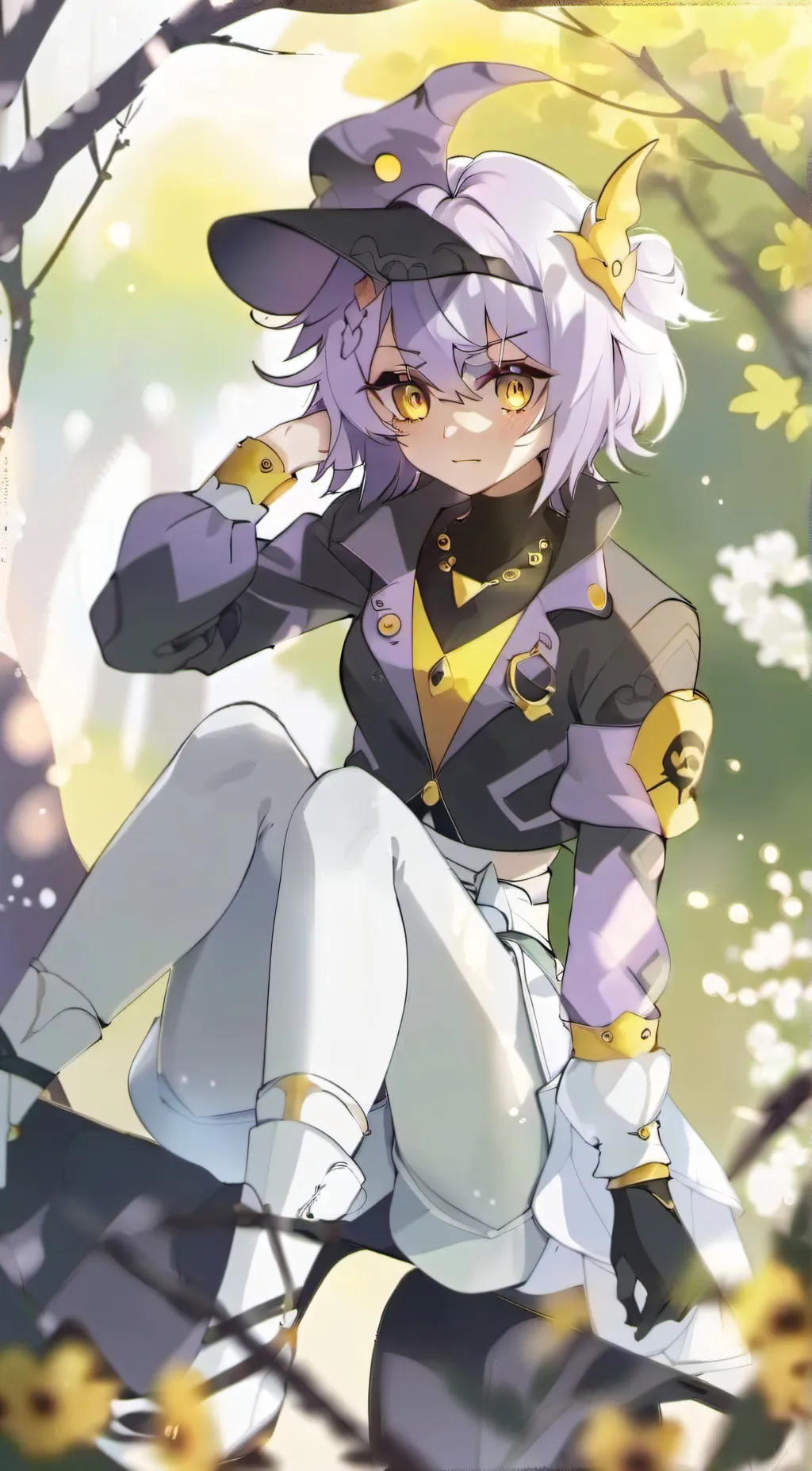 ai character: ~V~ background