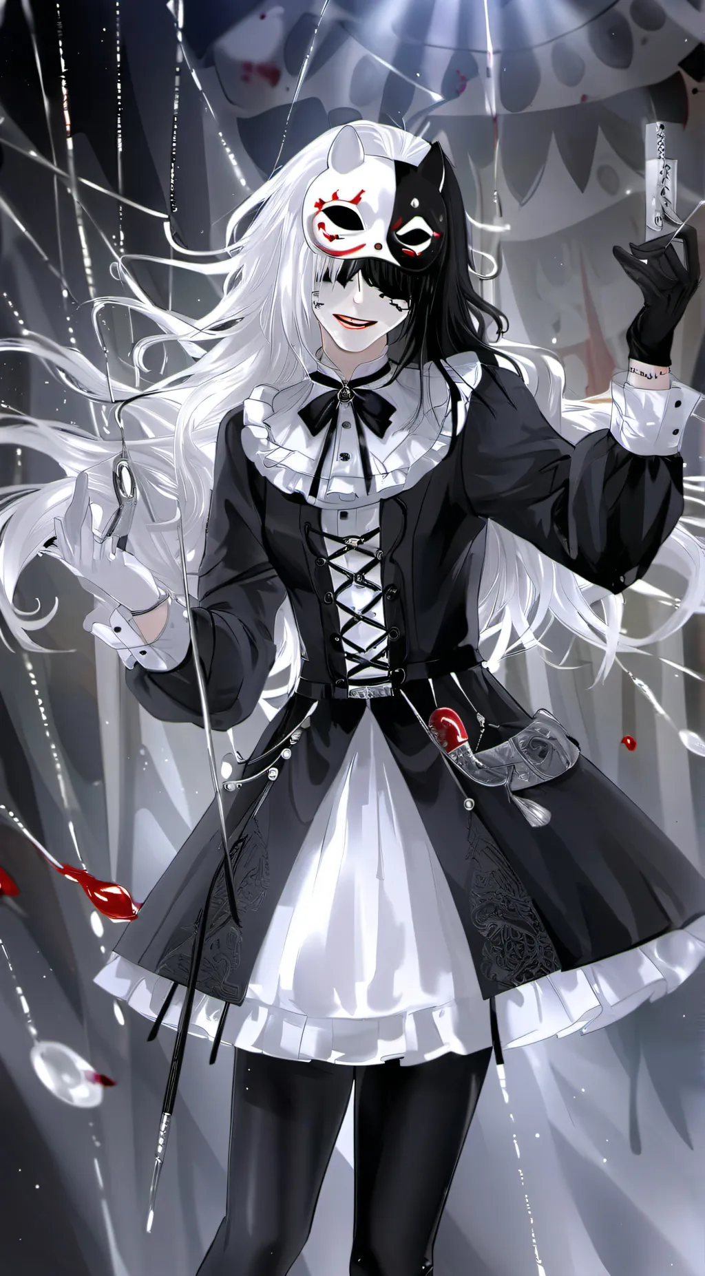 ai character: Clover background