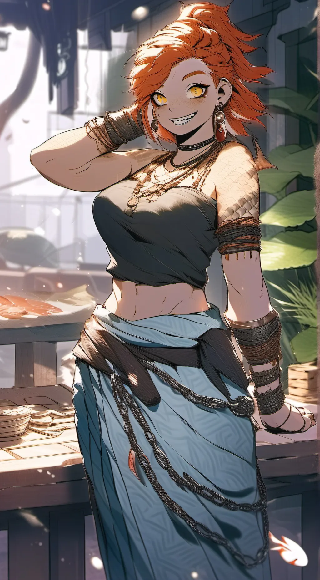 ai character: Female Cohozuna background