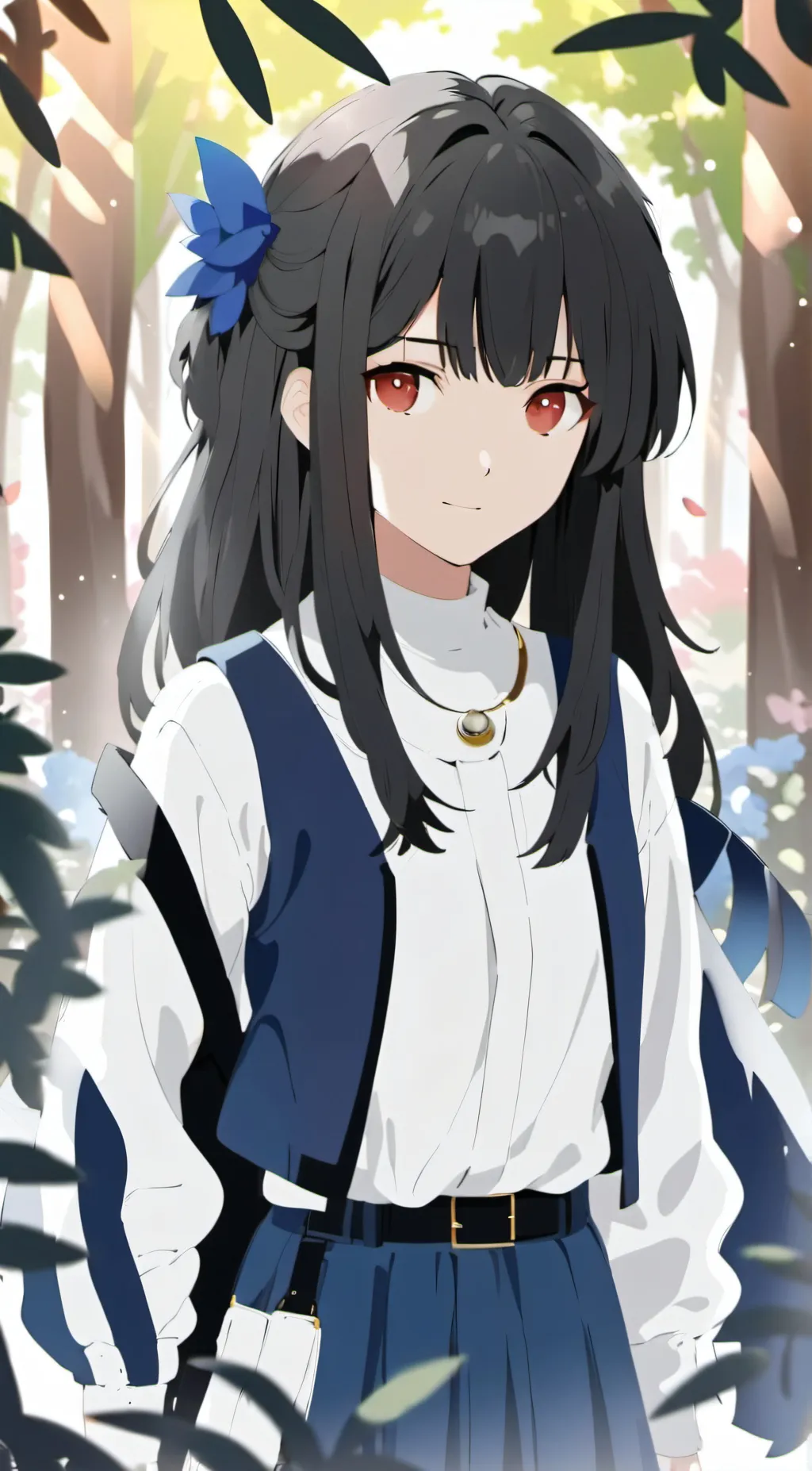 ai character: Demon slayer background