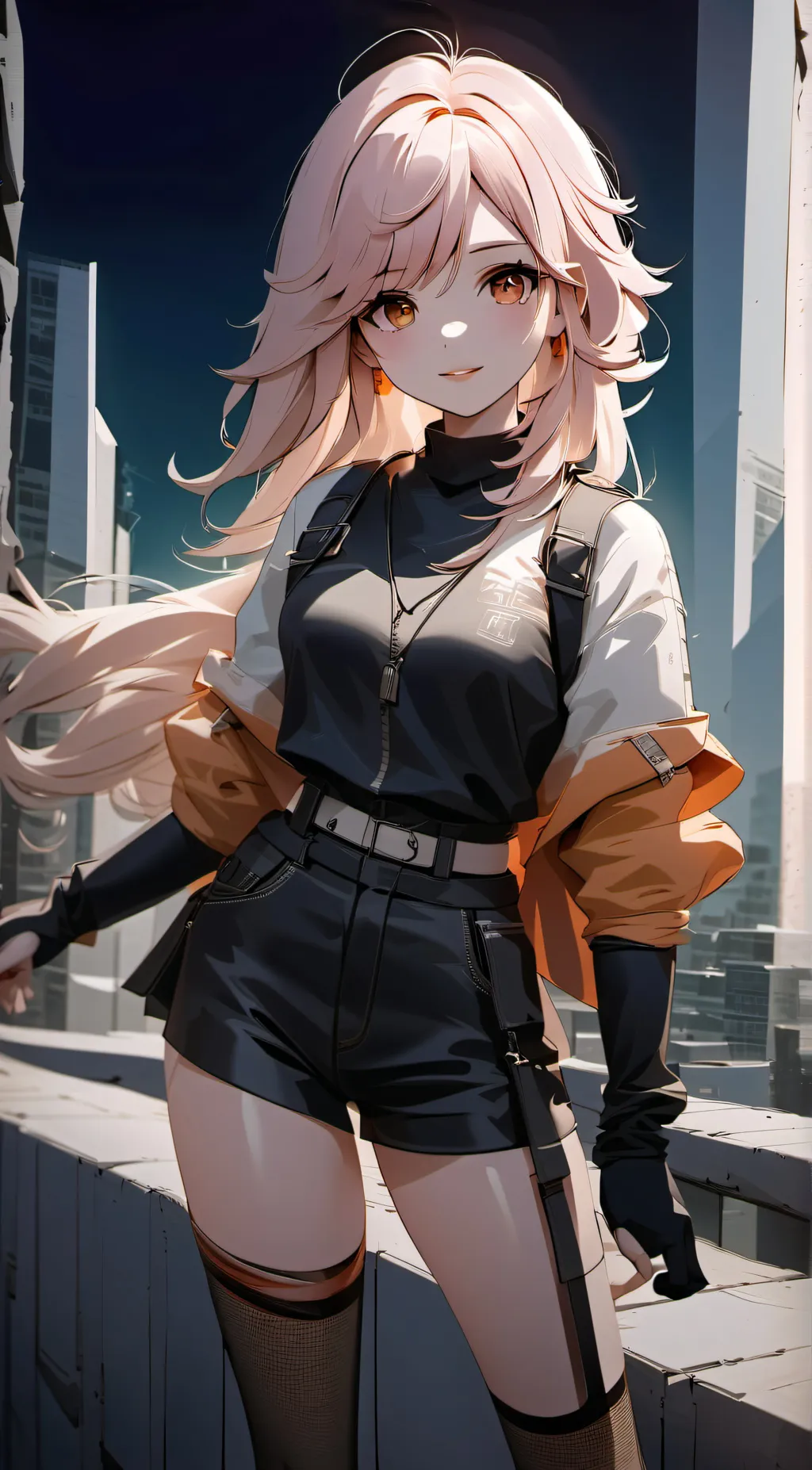 ai character: Olivia 🧡 background