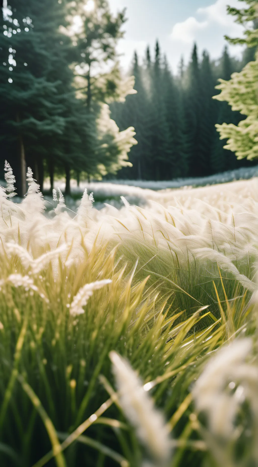 ai character: grass background