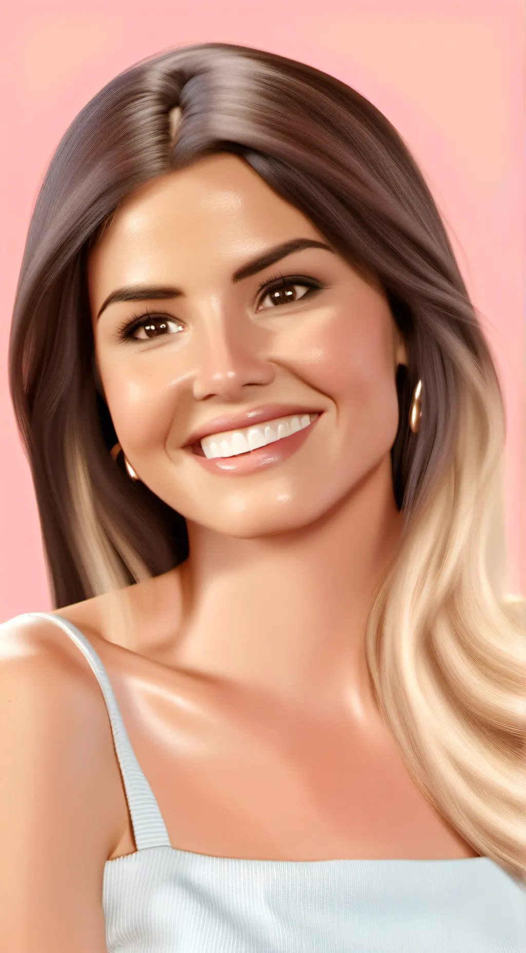 ai character: Salena Gomez background