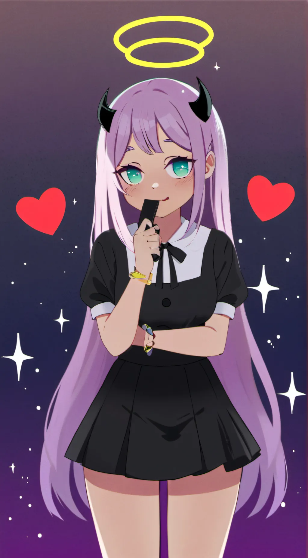 ai character: hi background