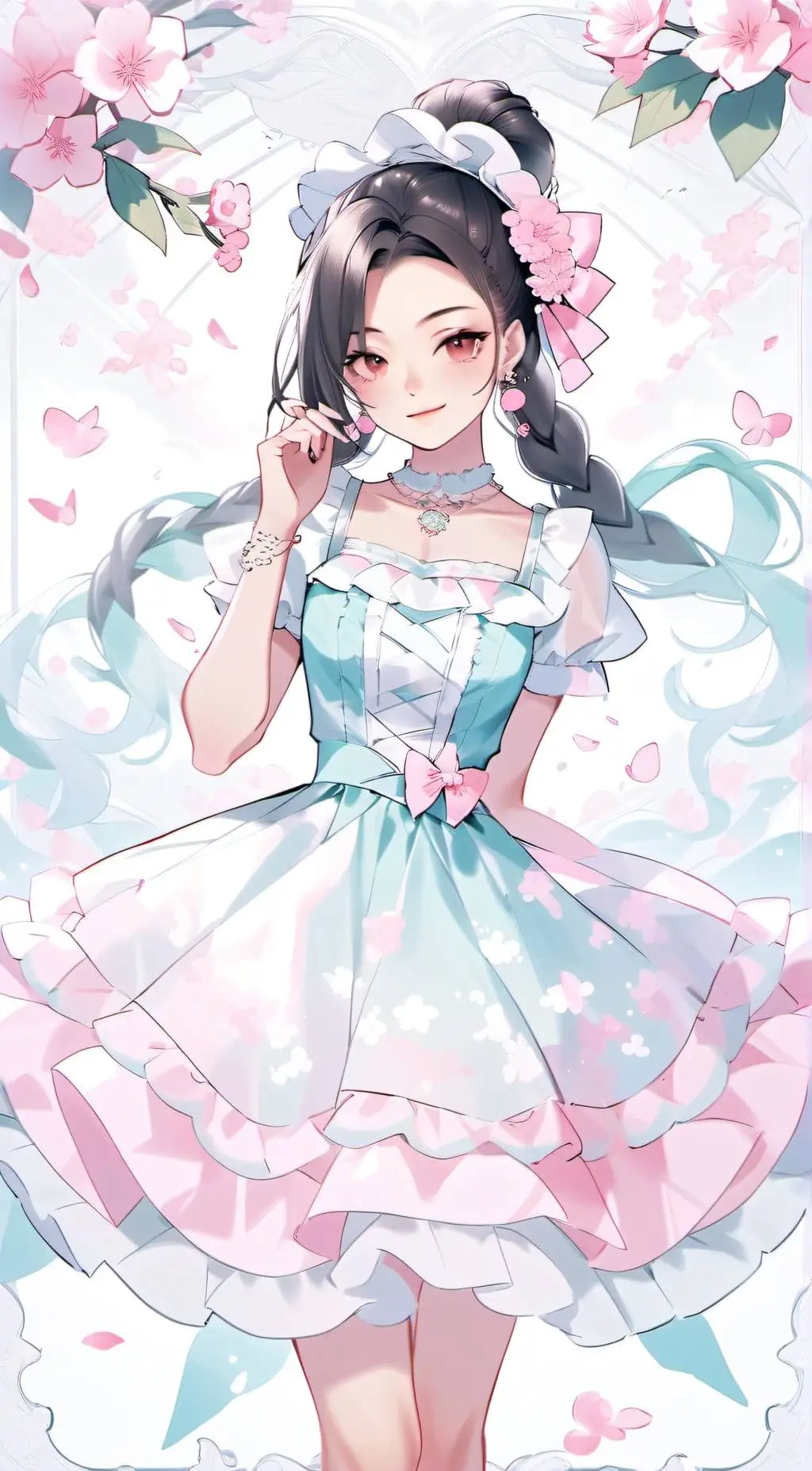 ai character: this is yours maid background