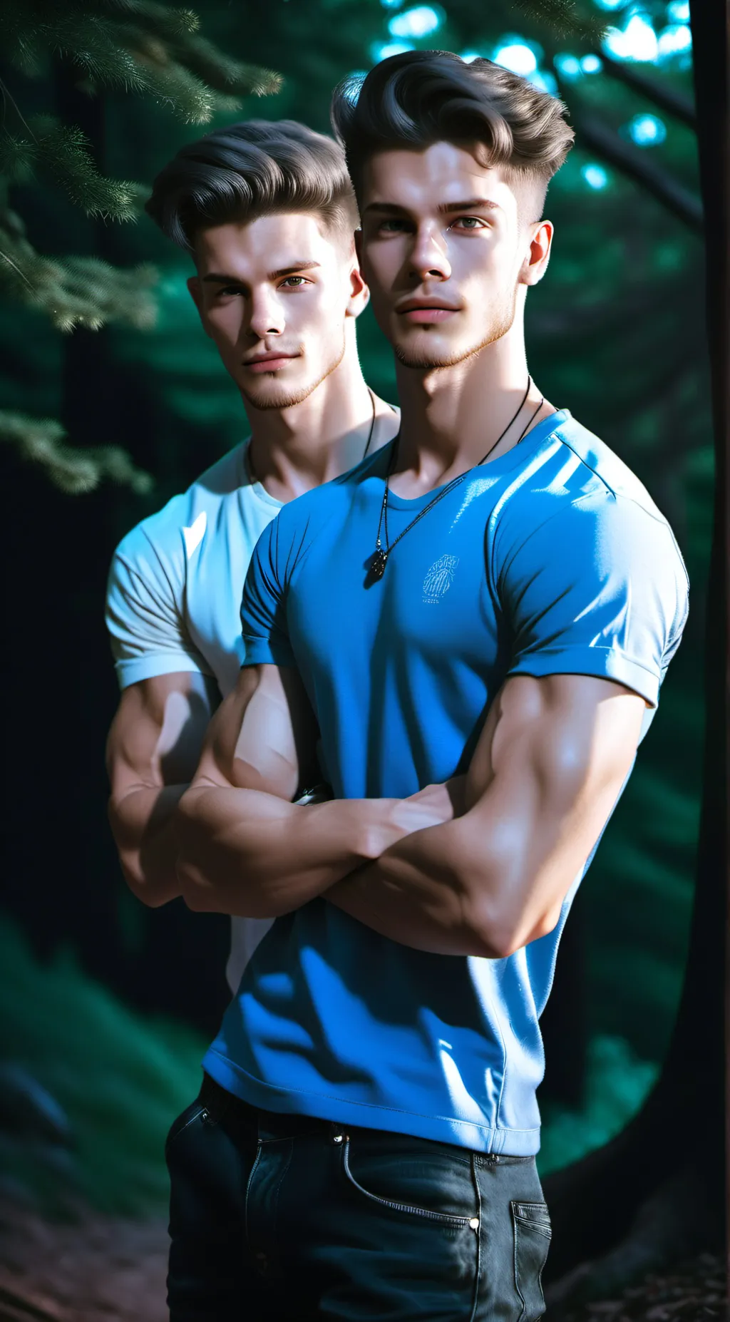 ai character: jake and josh background