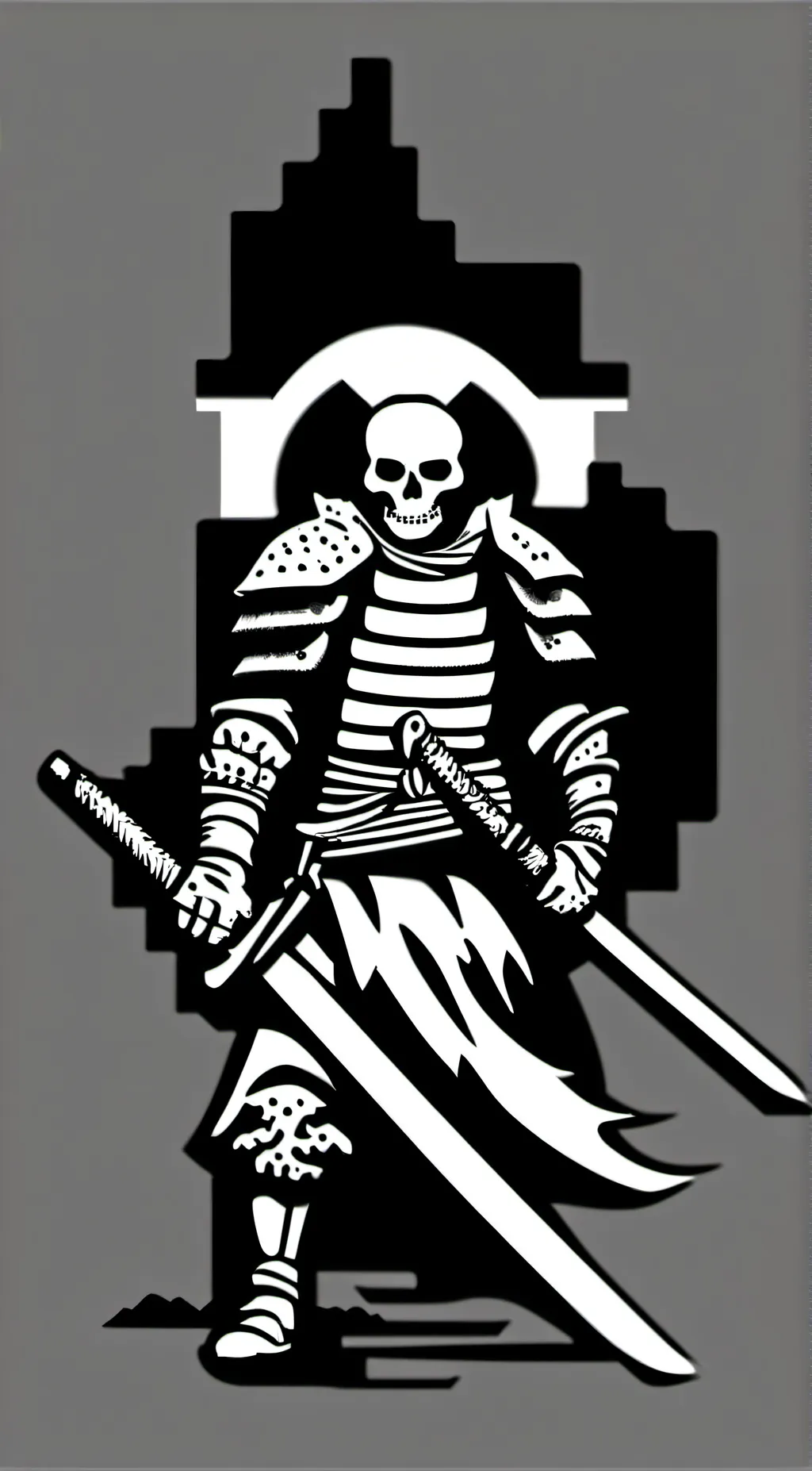 ai character: Samurai Papyrus  background