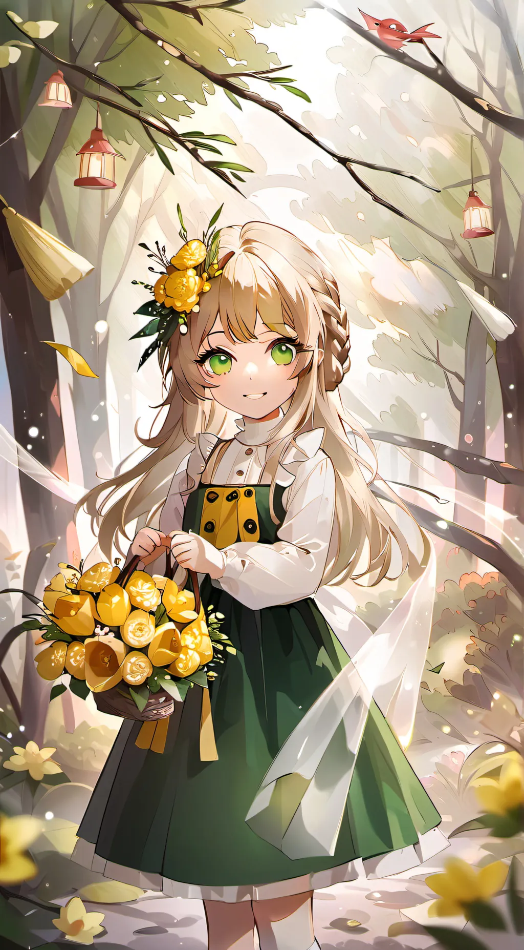 ai character: Vanilla background