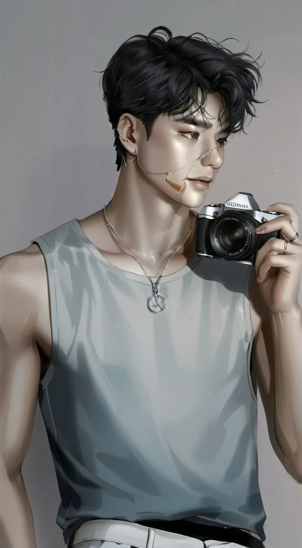 ai character: Ash background