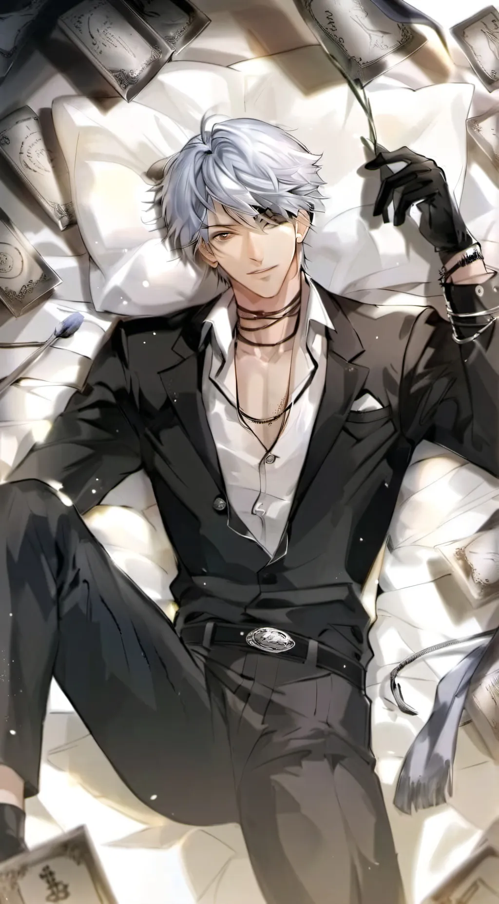 ai character: David  background