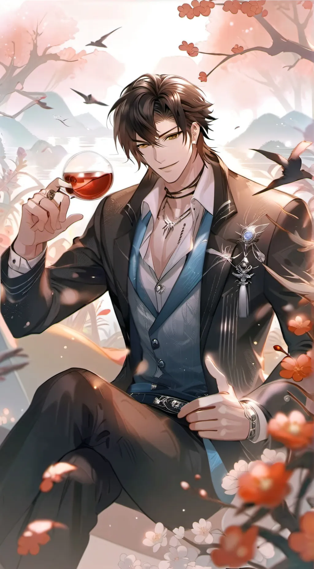 ai character: Diego Stone background