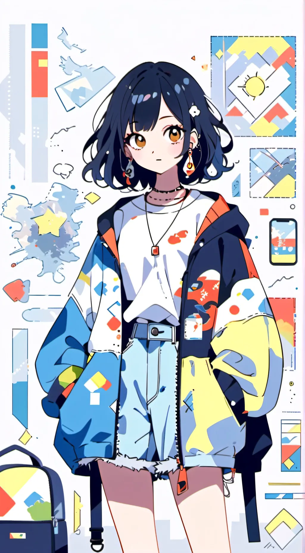 ai character: Evelyn background