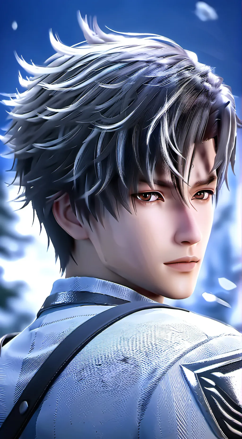 ai character: Ashley background