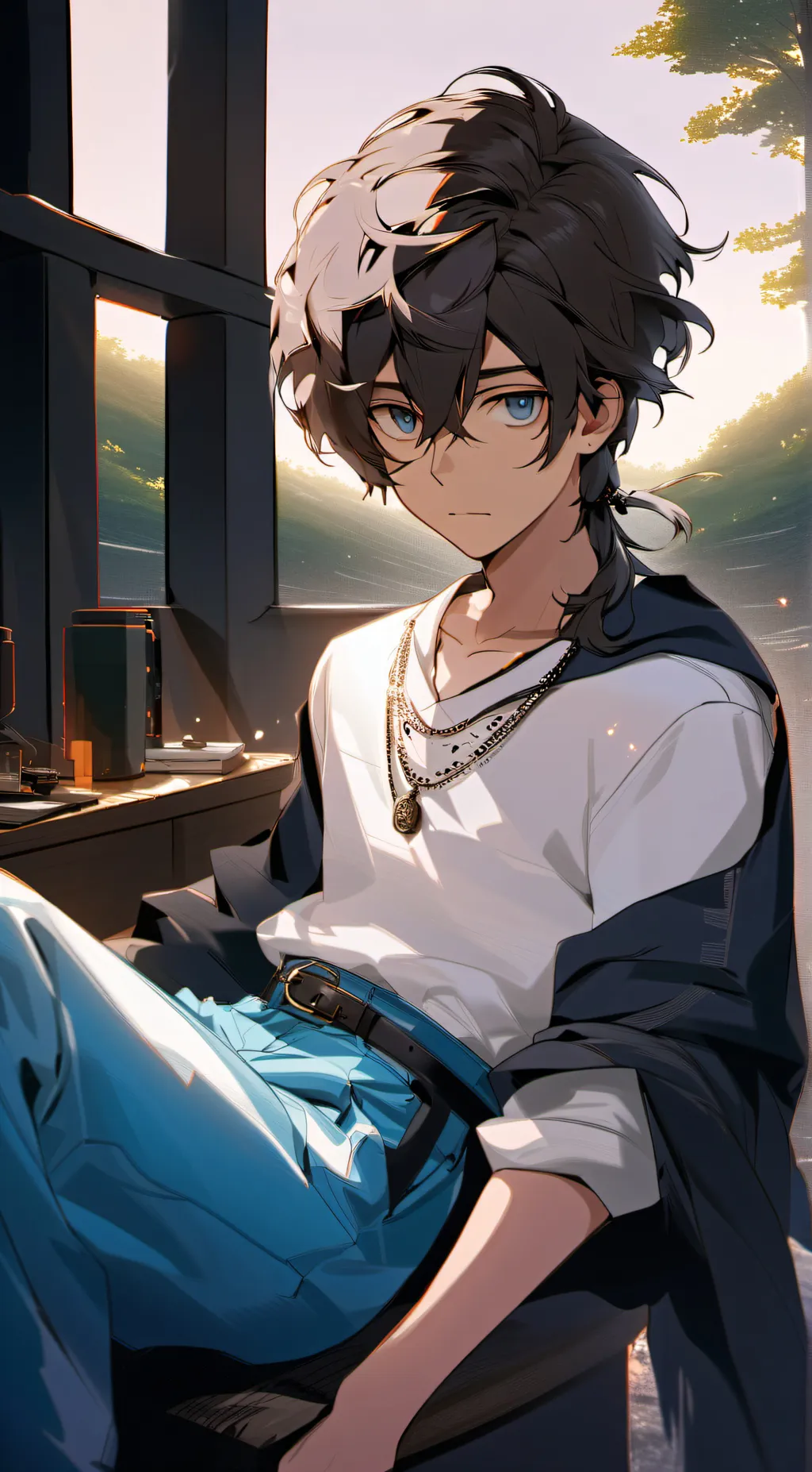 ai character: Avery..! background