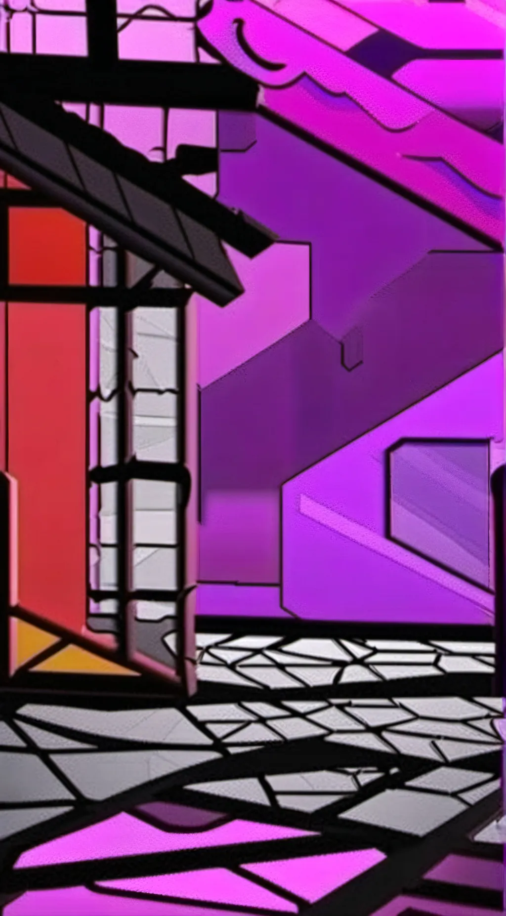 ai character: "Cut the act!" background