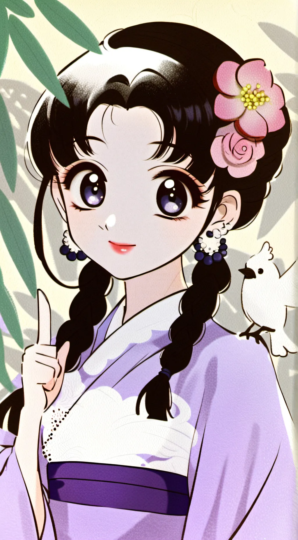 ai character: ching background