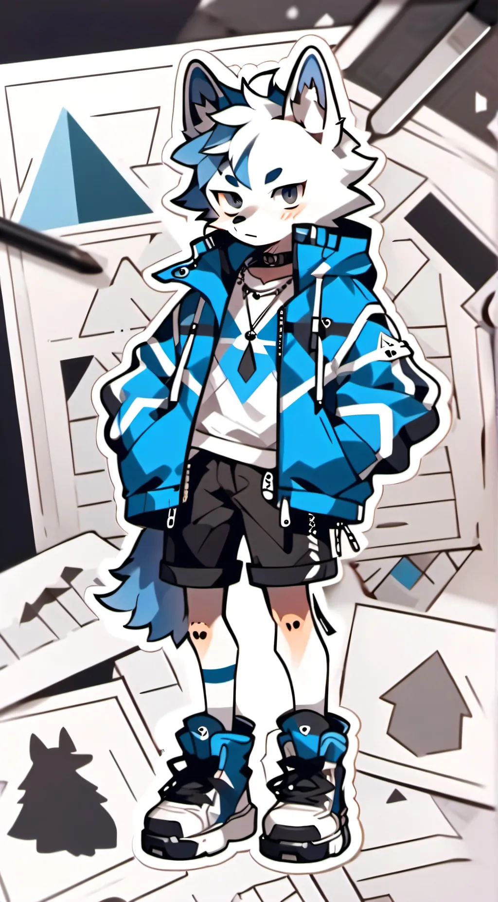 ai character: Jakie background