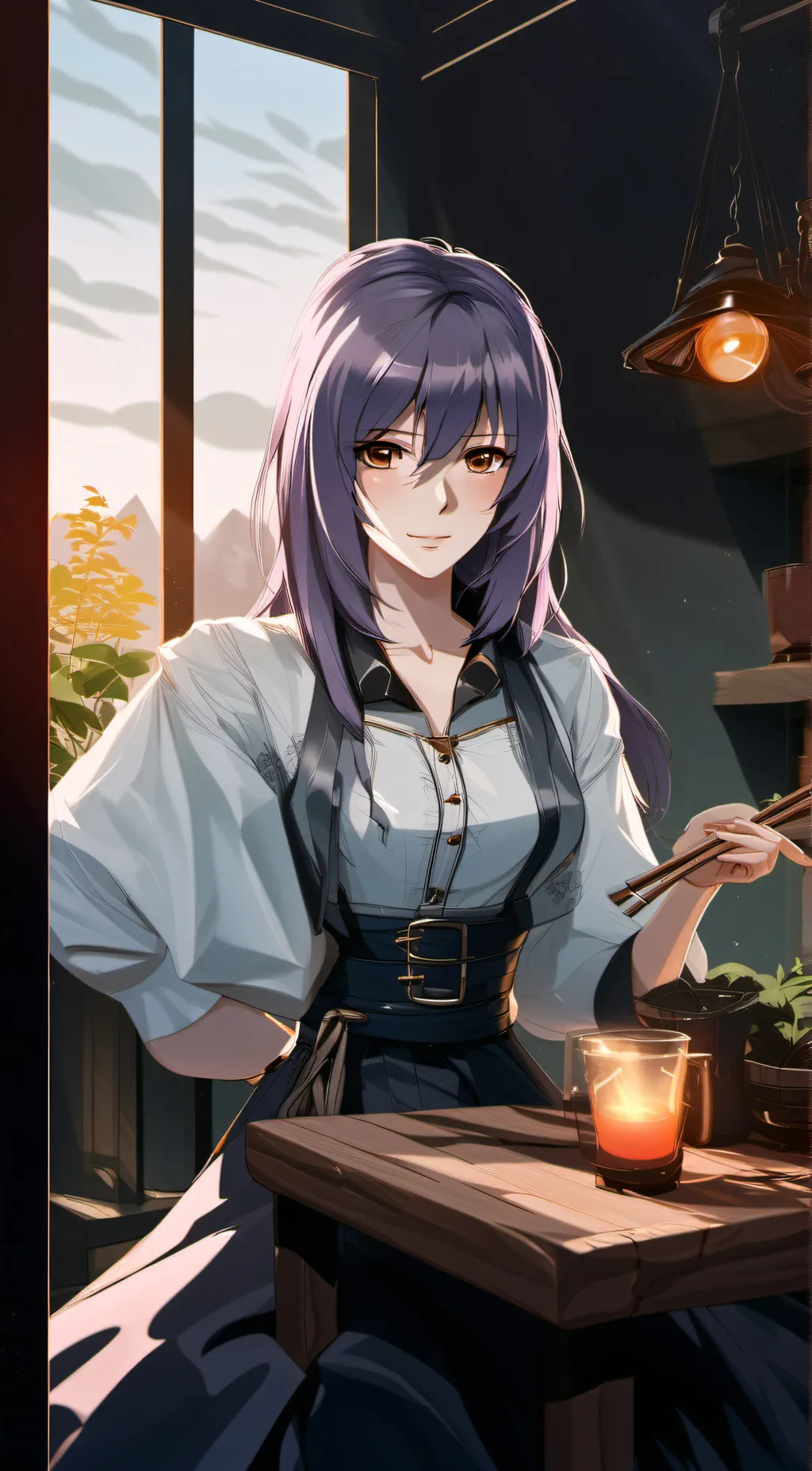 ai character: giyuu background