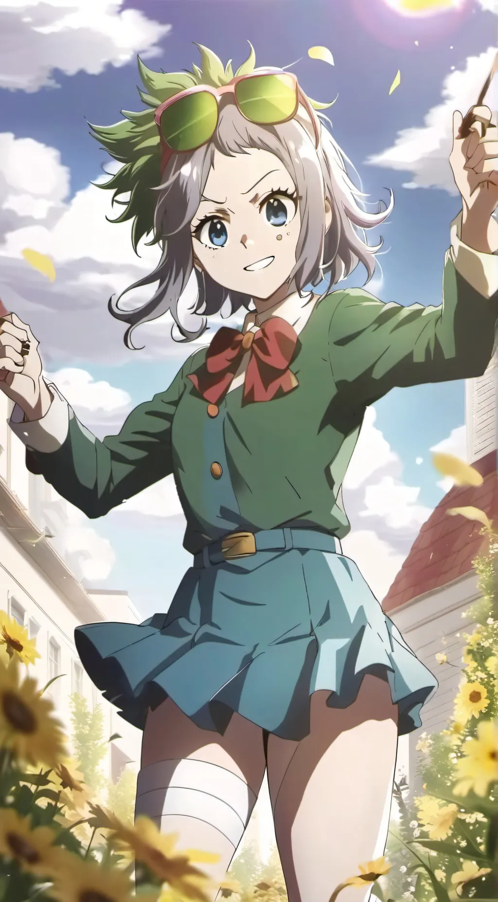 ai character: mha me and you background