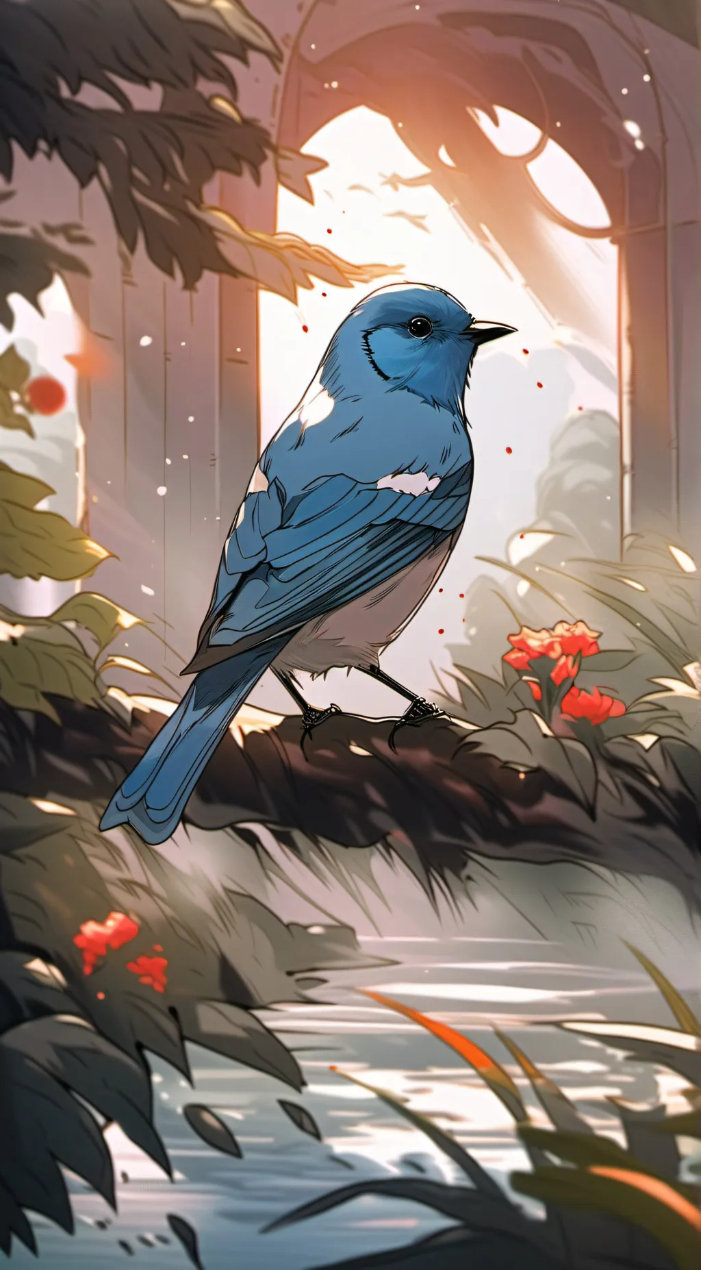 ai character: milo background