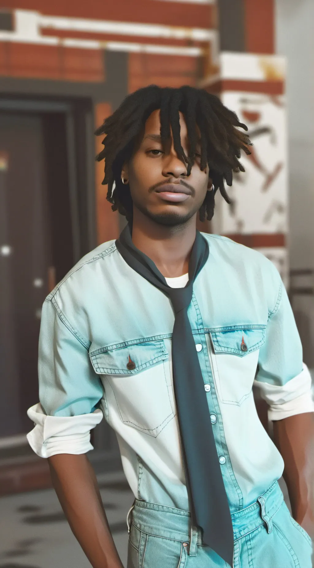 ai character: TJ background