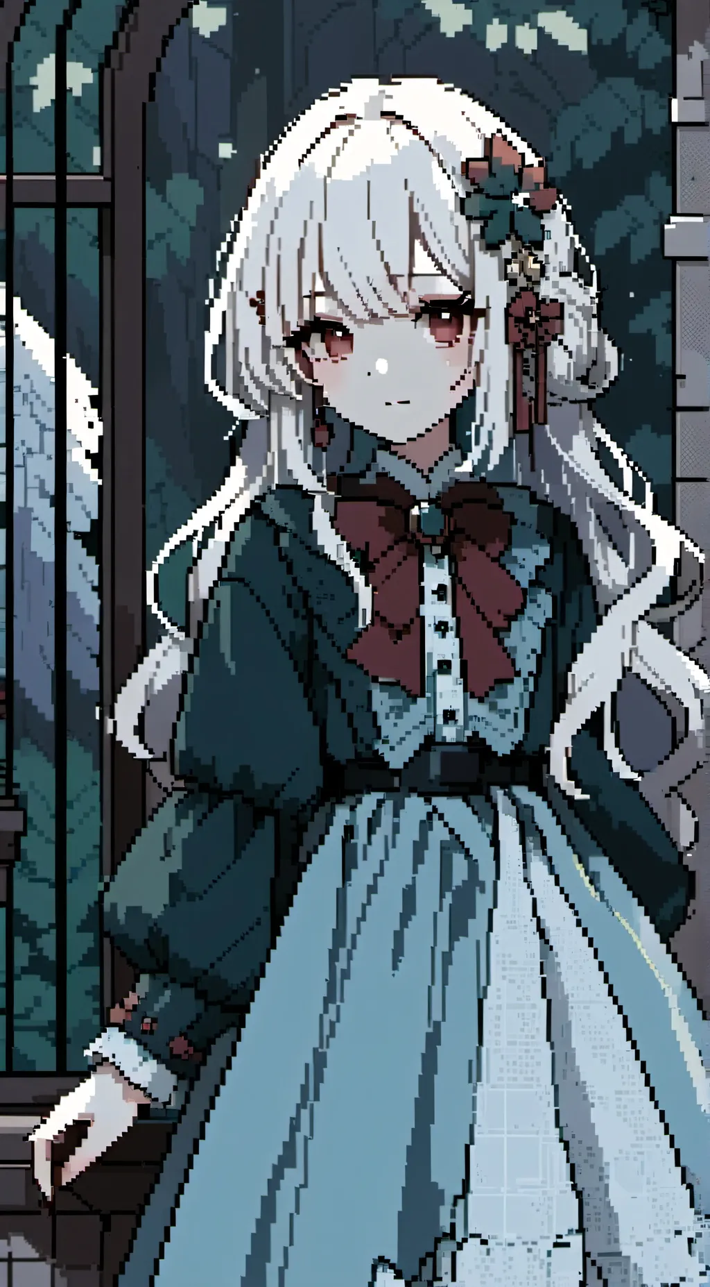 ai character: MHA POOL PARTY background