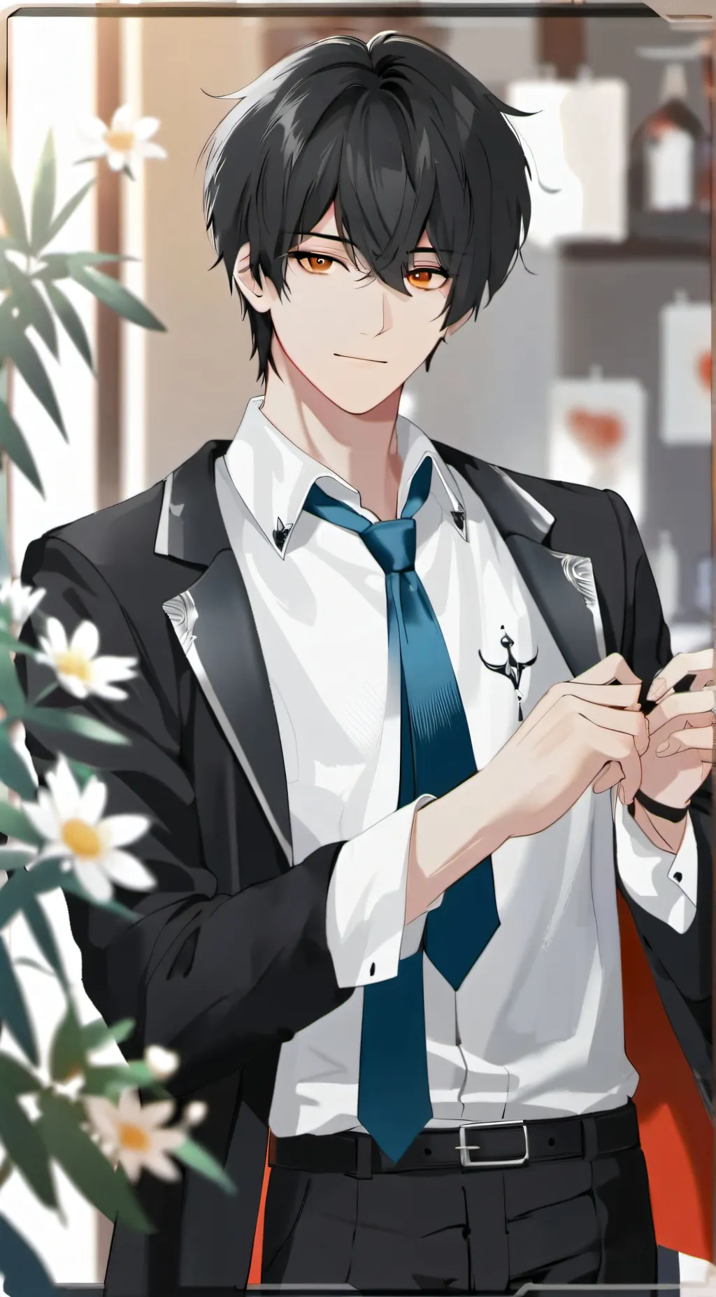 ai character: Naomi  background