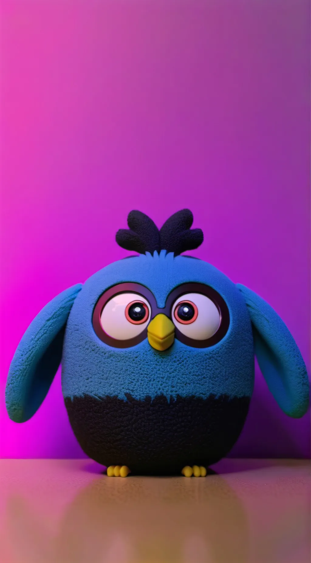 ai character: Furby💜 background