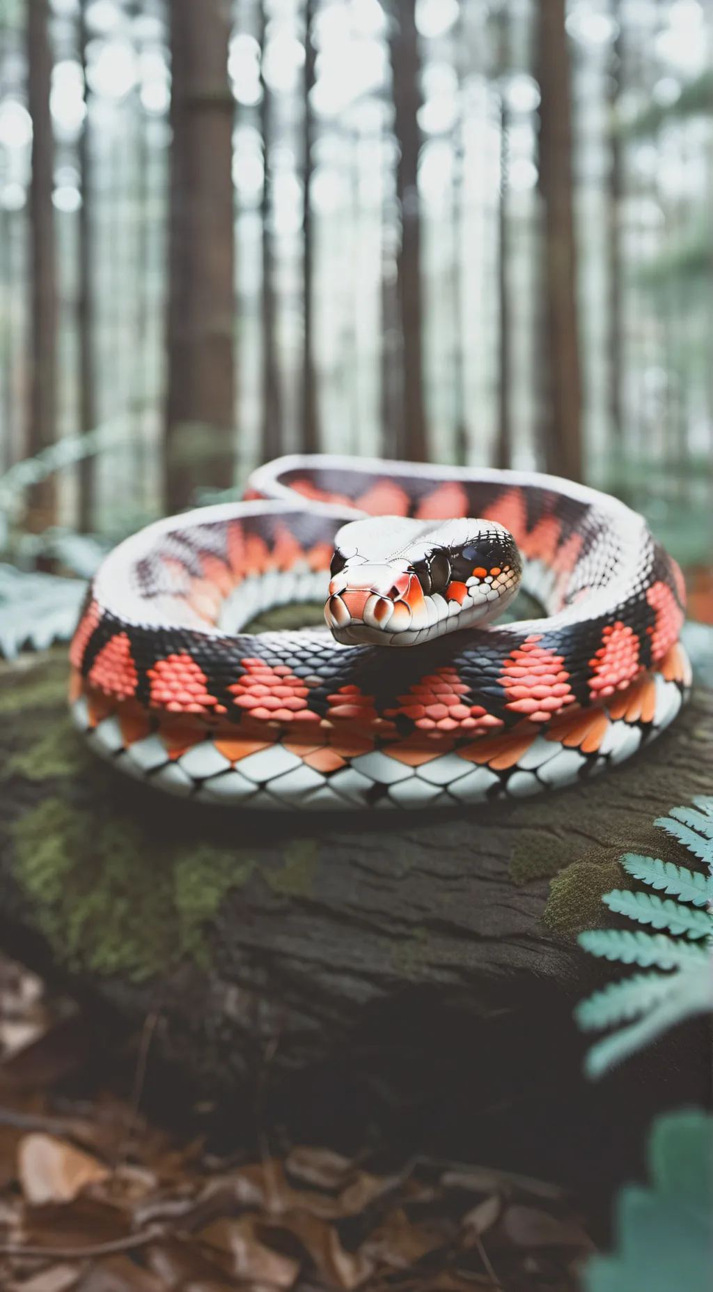 ai character: white strawberry background