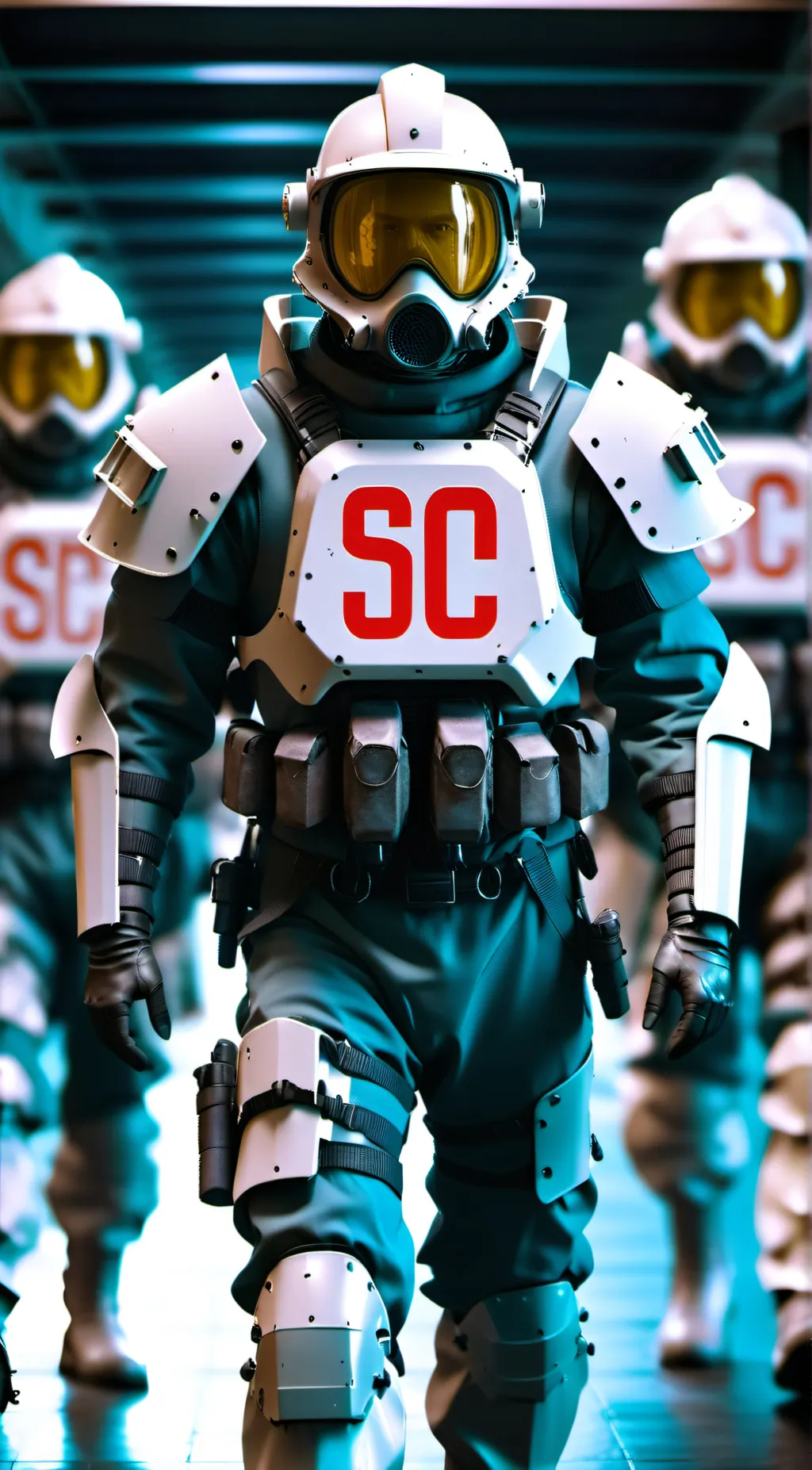 ai character: SCP foundation background