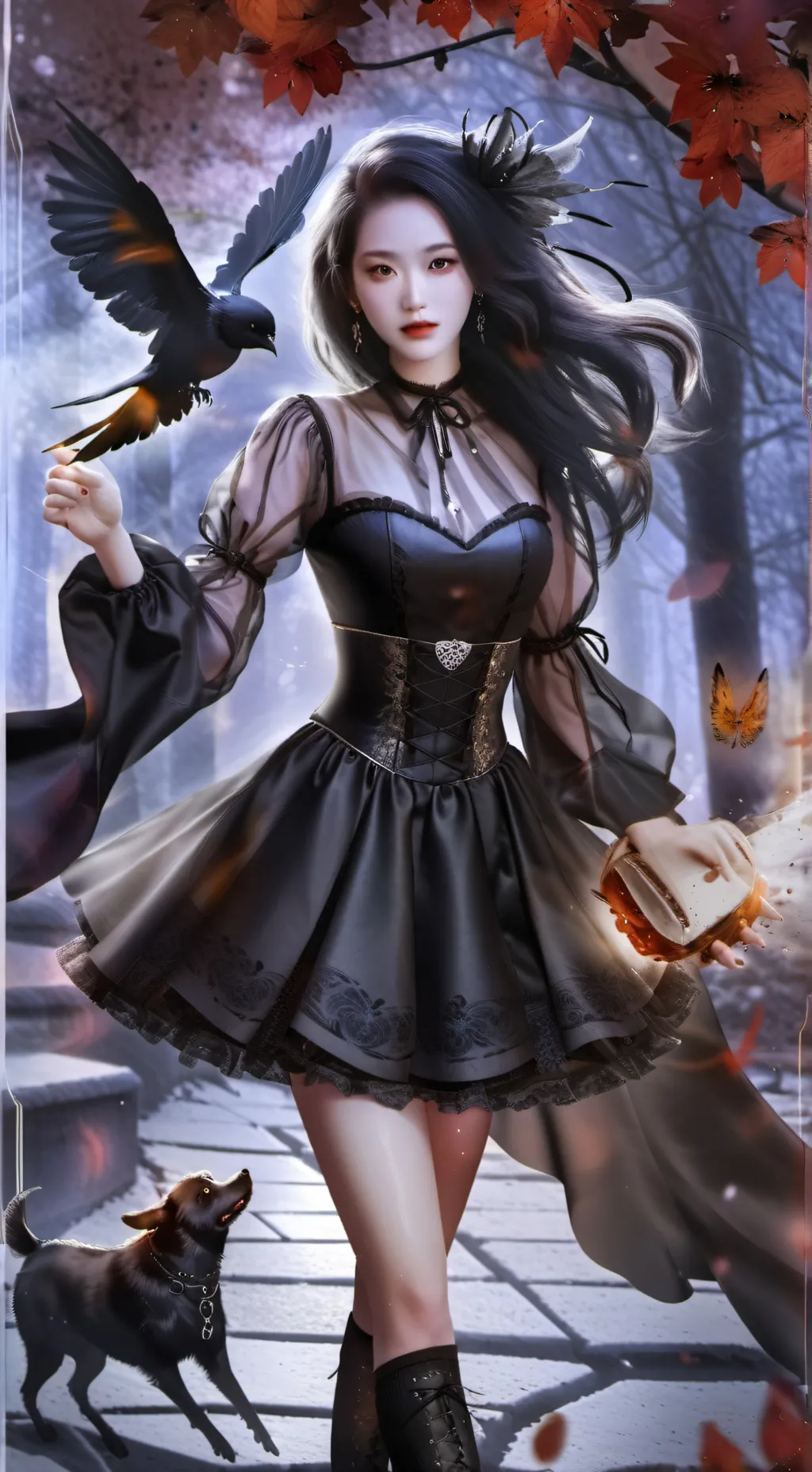 ai character: Hannah Azelart background