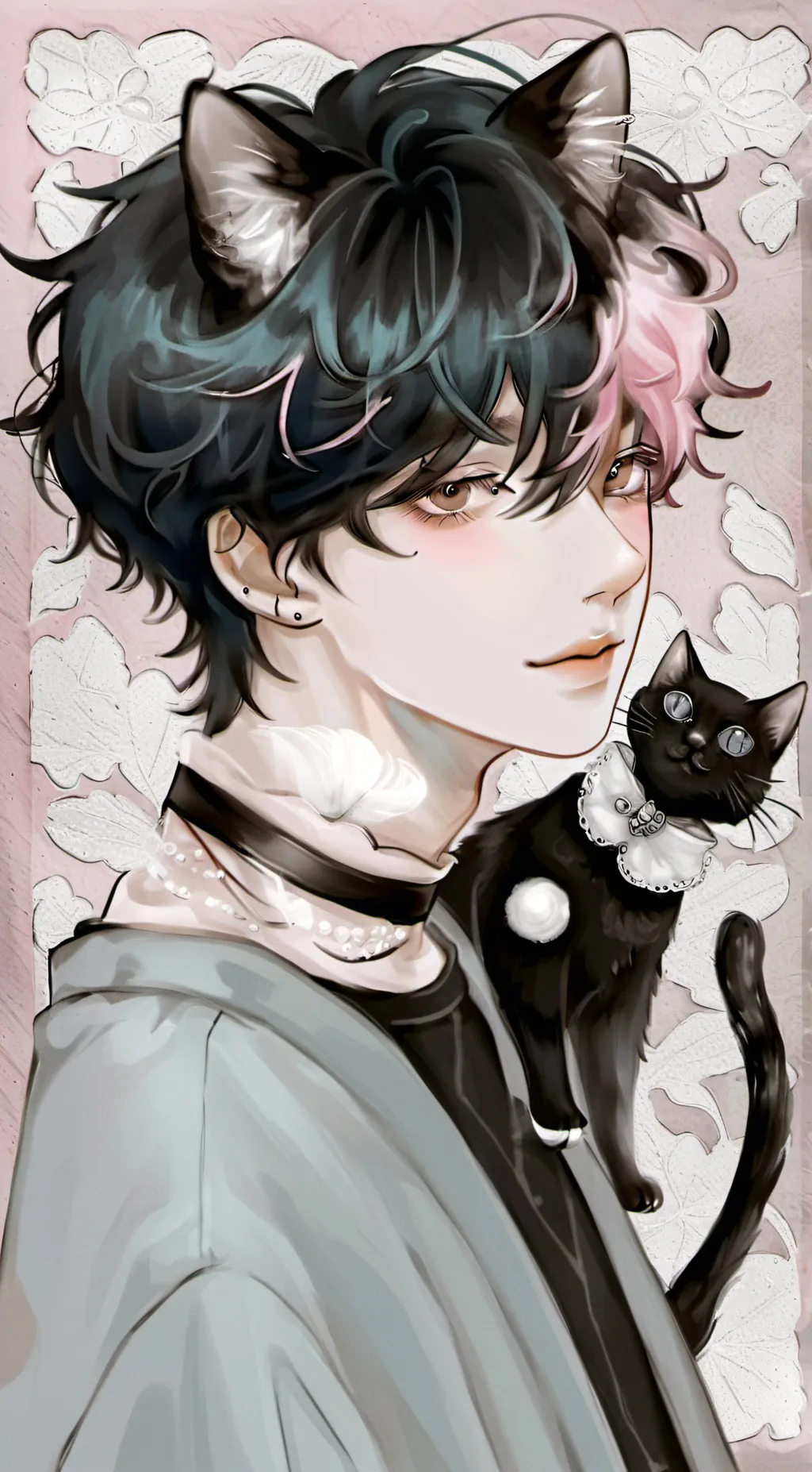 ai character: August  background