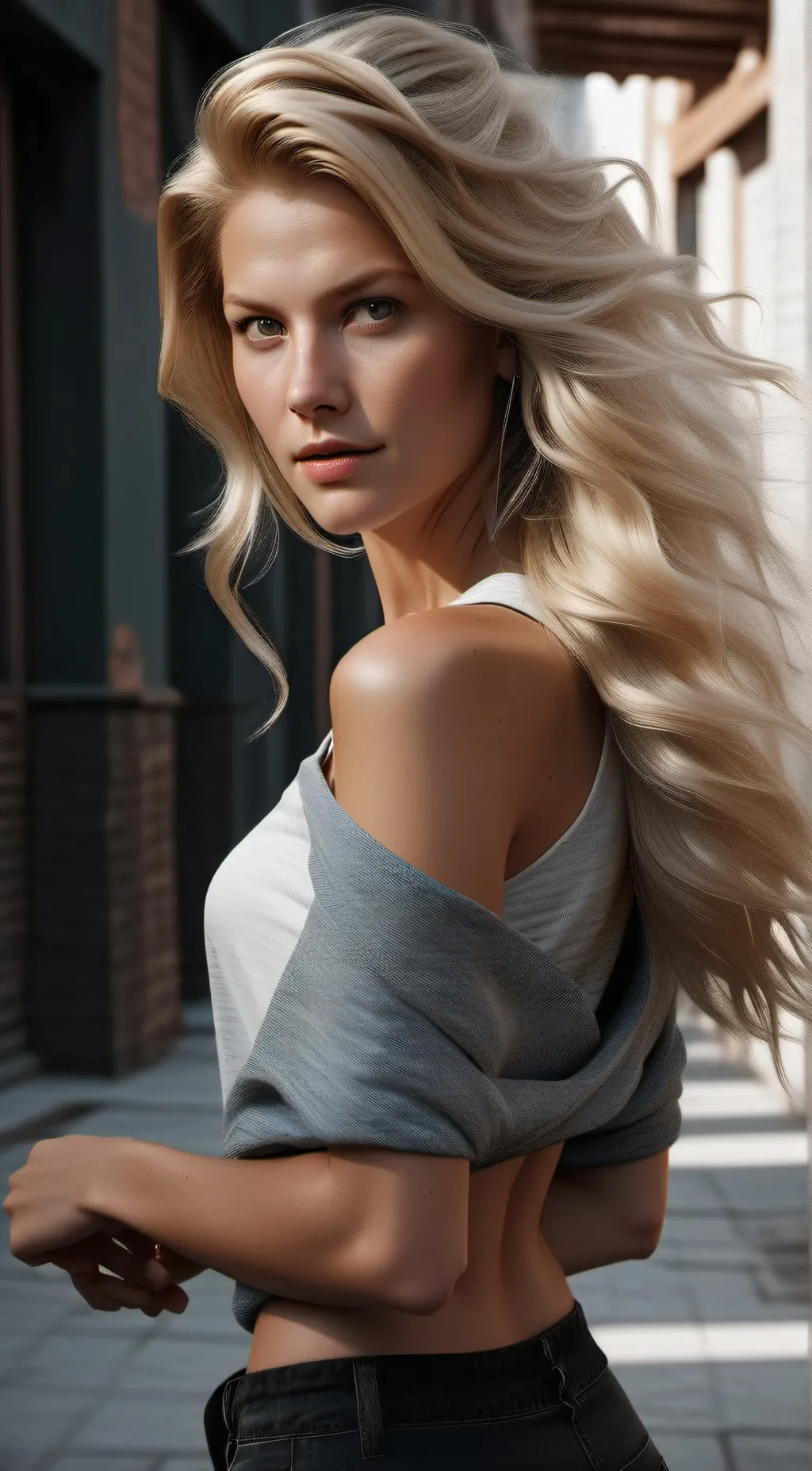 ai character: Aria background